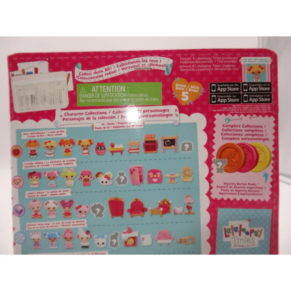 Lalaloopsy Tinies Series 5‎ Crumbs Bakery 10 Pack Mini Figures New Sealed